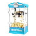 Blue Retro Tabletop Popcorn Popper with Stainless-Steel Kettle P71818