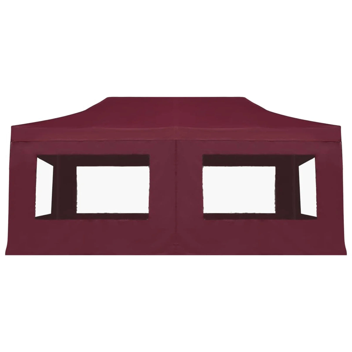 Wine Red Folding Party Tent Gazebo Canopy with Aluminium Frame L597