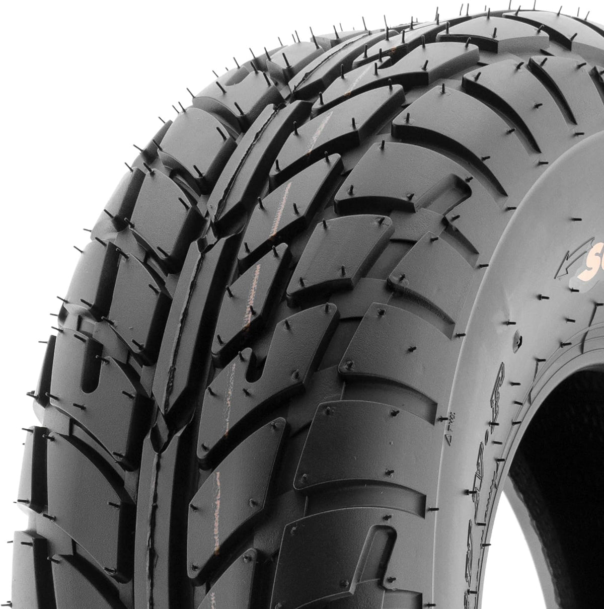 Set of 4 ATV UTV Flat Track Tires 19x6-10 Front & 20x10-9 Rear, 6 PR, Tubeless O33026