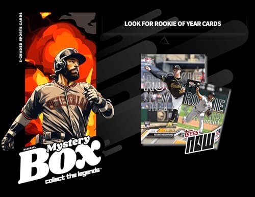 Graded Baseball Cards Mystery Box M3661