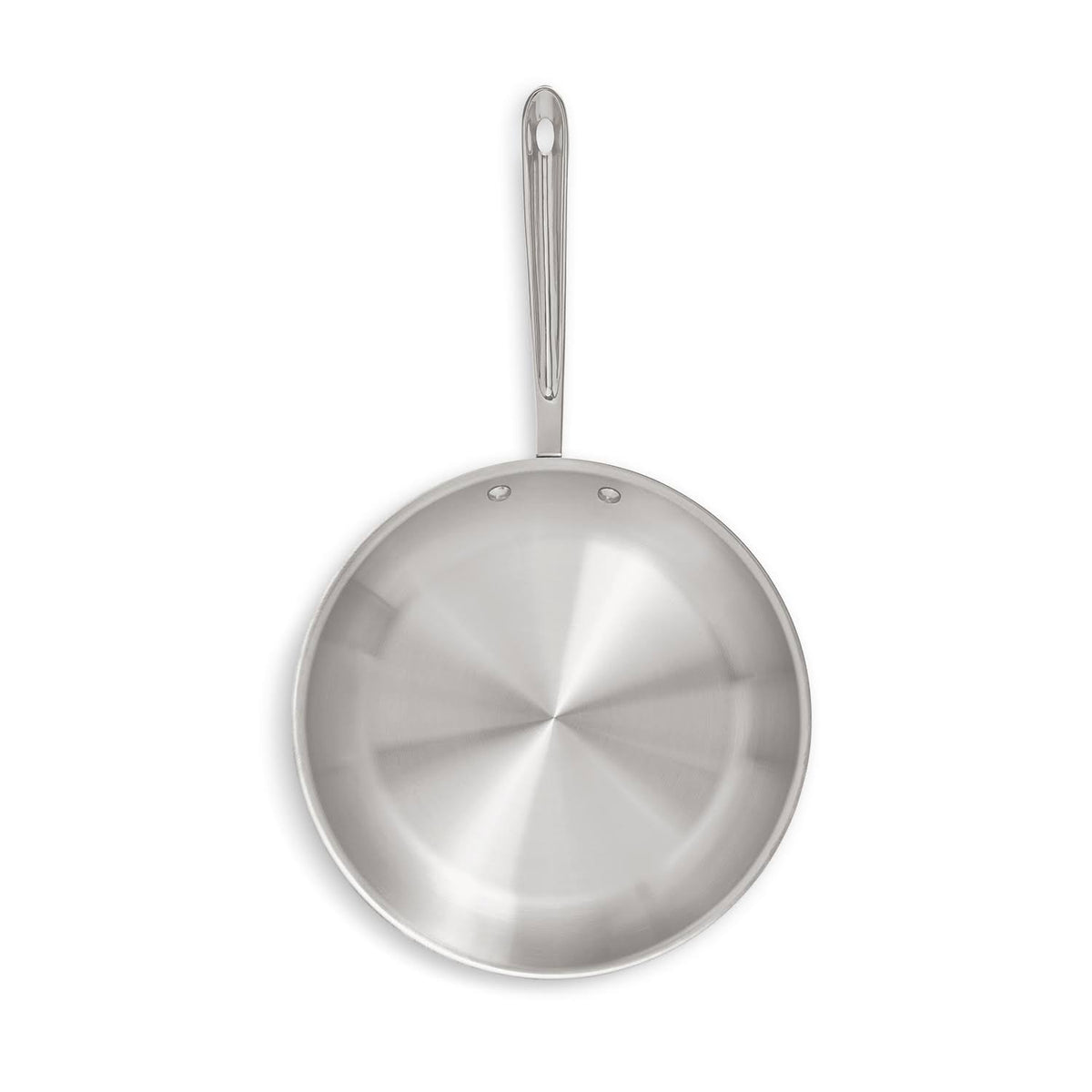 Brushed Stainless 10x22 Fry Pan V7043