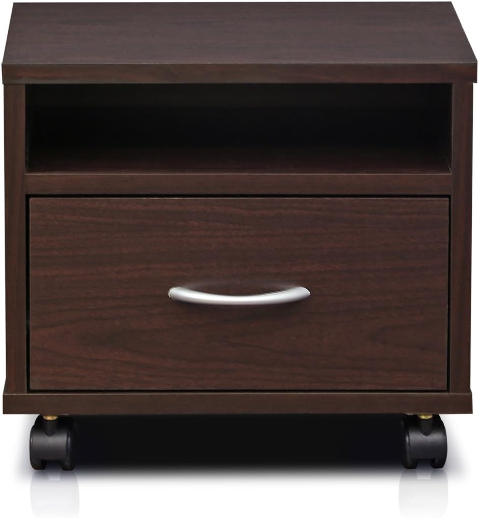 Utility Cart with Casters, Espresso O147339