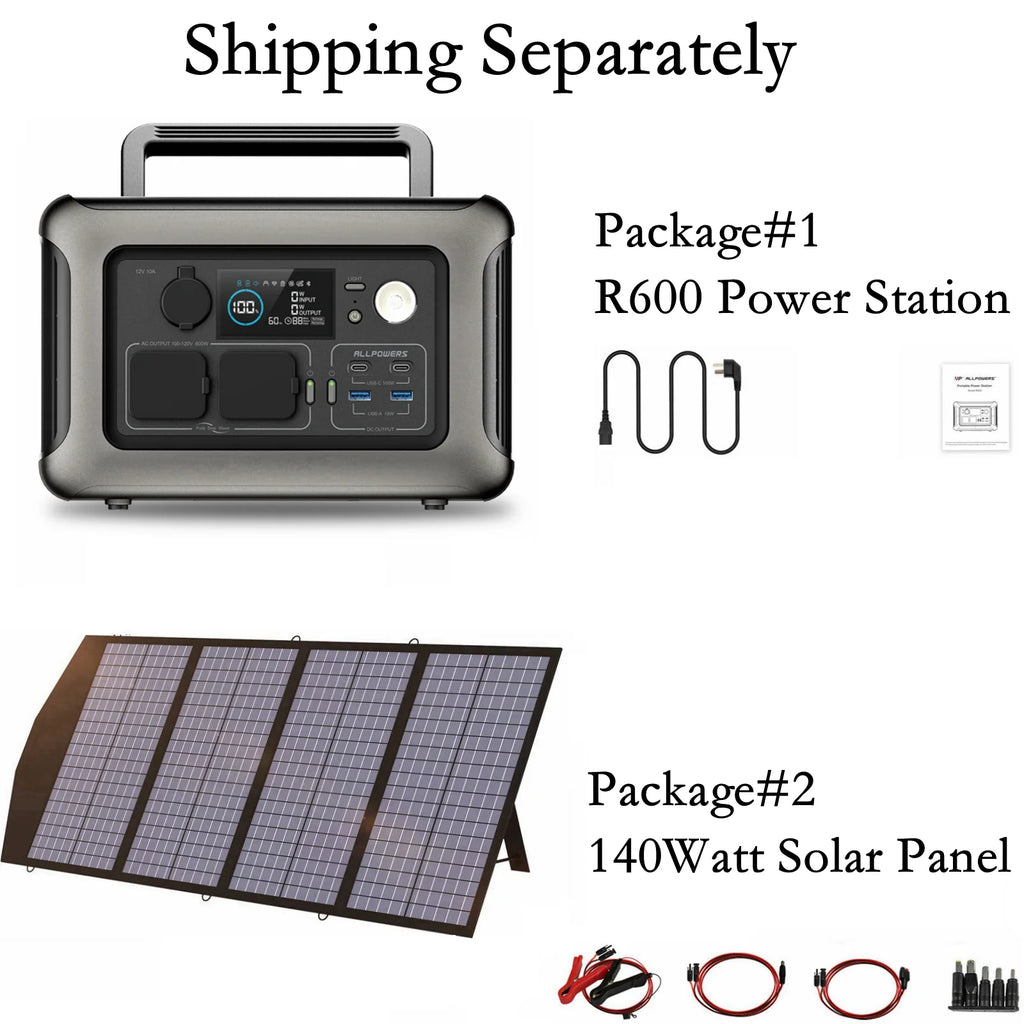 Portable Power Station 600W 299Wh LiFePO4 N419243