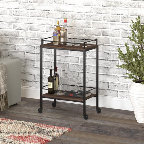 23.5'' Wide Rectangular Bar Cart I120