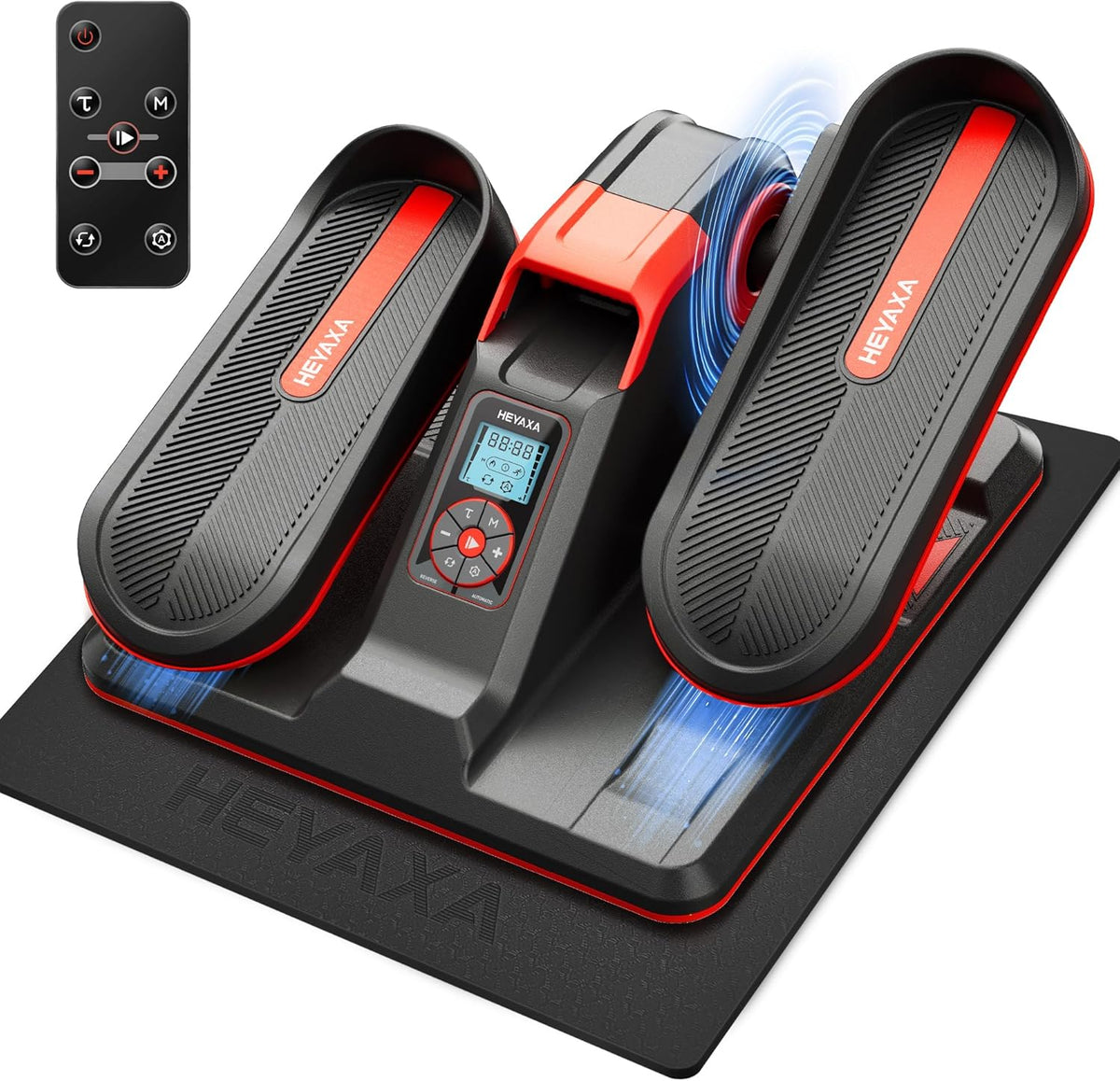 Red Electric Ellipse Leg Exerciser with LCD Display E33734