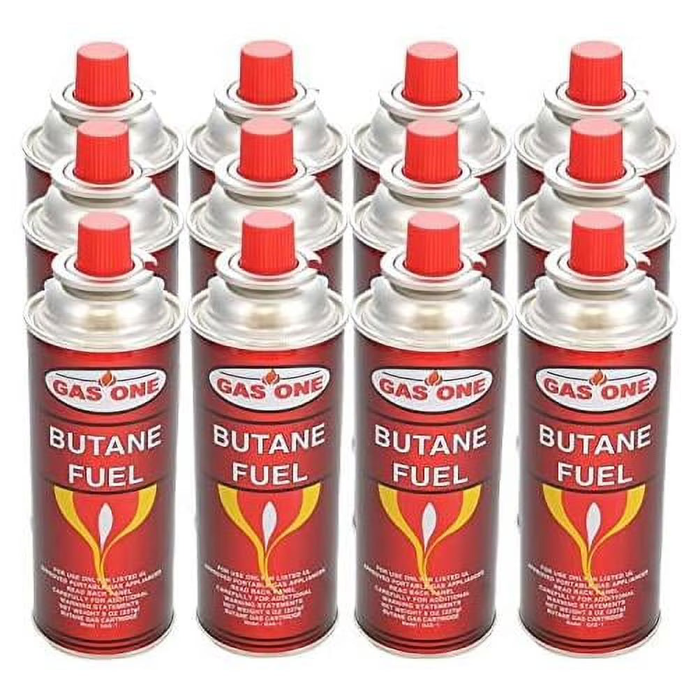 8Oz Camping Fuel Canisters for Portable Gas Stoves L70218