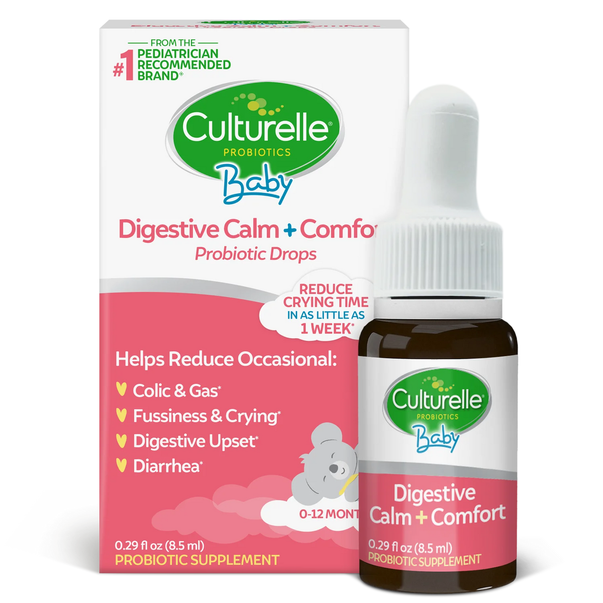 Baby Digestive Calm + Comfort Probiotic and Chamomile Drops C10301