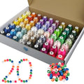 63 Colors Polyester Embroidery Machine Thread Kit 40 Weight V9125