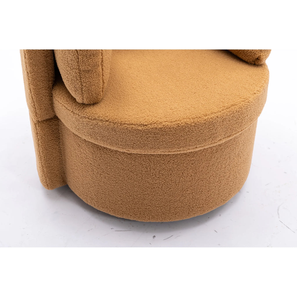 Brown Swivel Storage Chair L46712