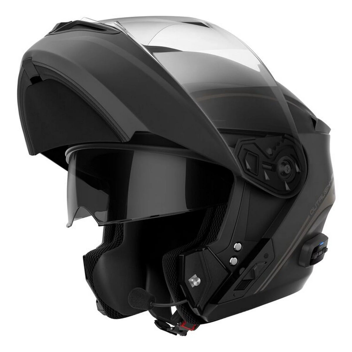 Black XL Modular Motorcycle Helmet M248675