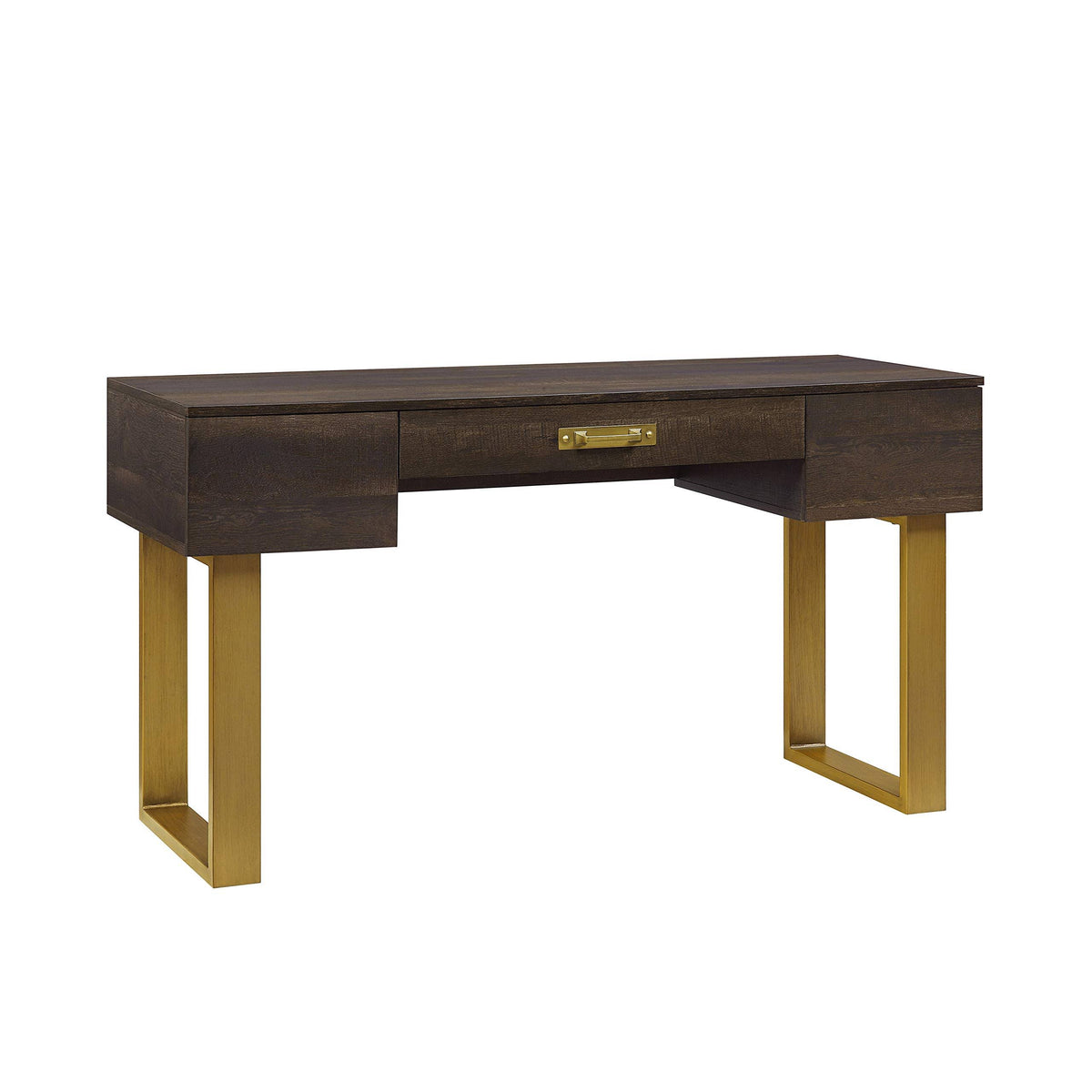 Toasted Brown Ash 3-Drawer Writing Desk B486701