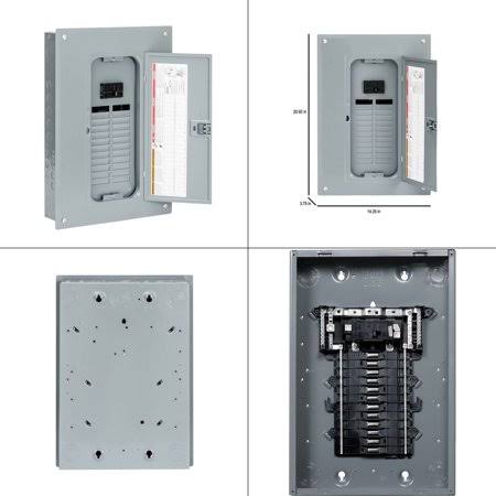 100 Amp 24-Space 34-Circuit Indoor Main Breaker Load Center G16950