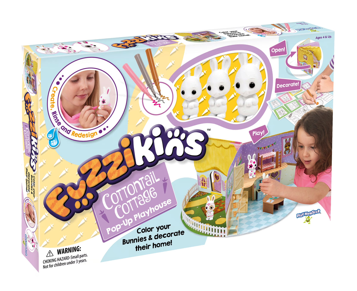 Pop-Up Playhouse Craft Cottontail Cottage C911
