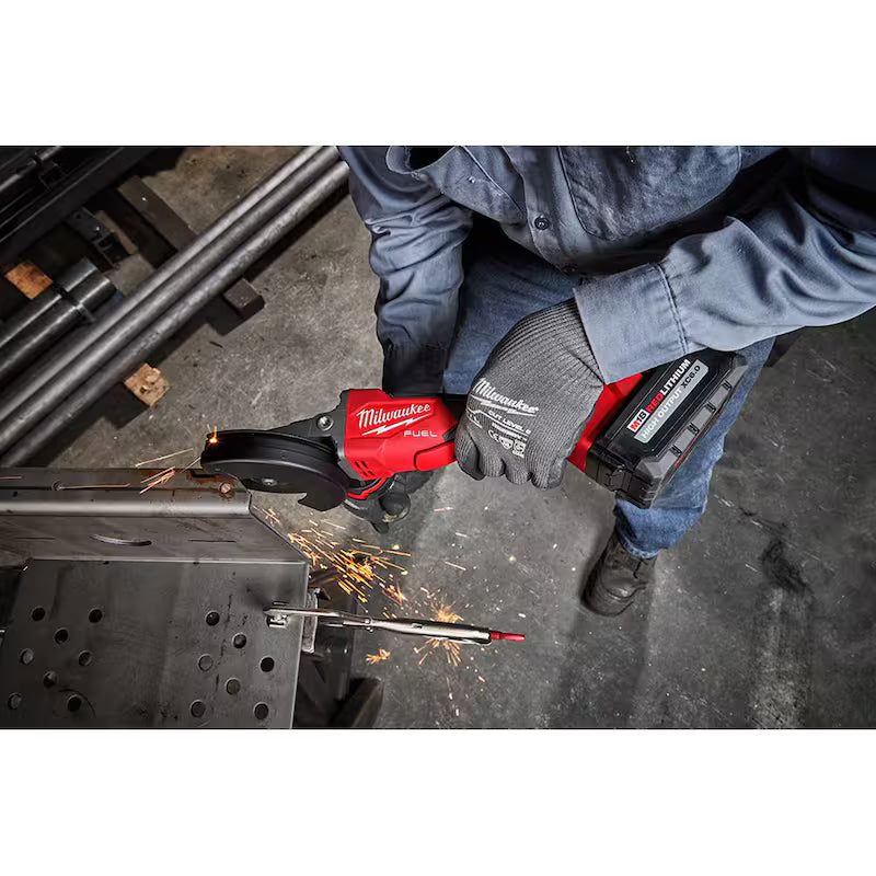 18V Brushless Cordless 5 in. Flathead Braking Grinder B888490