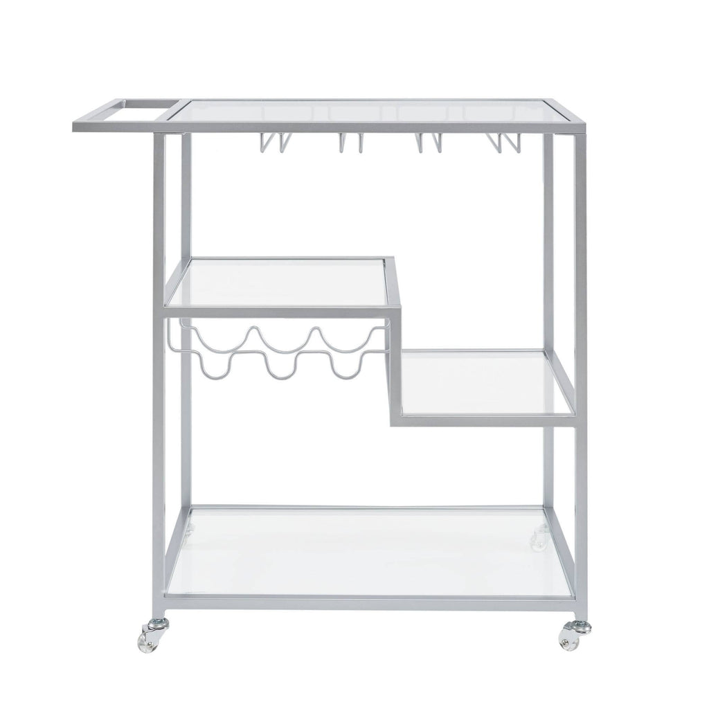 Silver Bar Cart S618