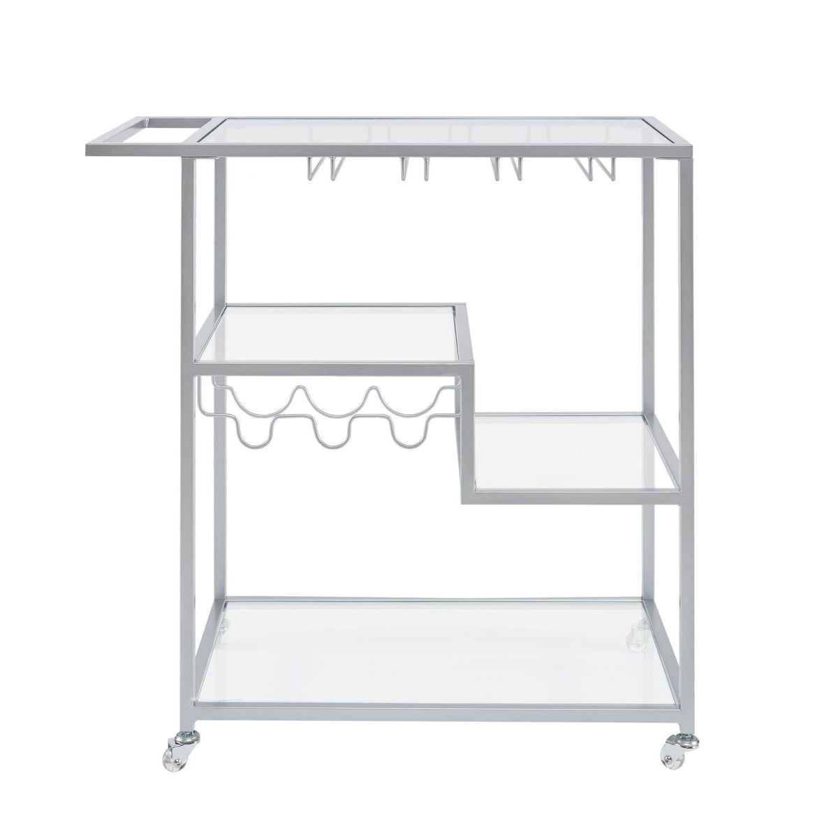 Silver Bar Cart S618