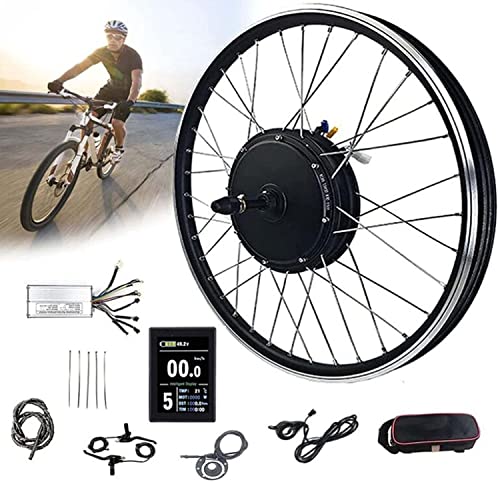 48V 1000W Brushless Gear Hub Motor Electric Bike Conversion Kit E74805