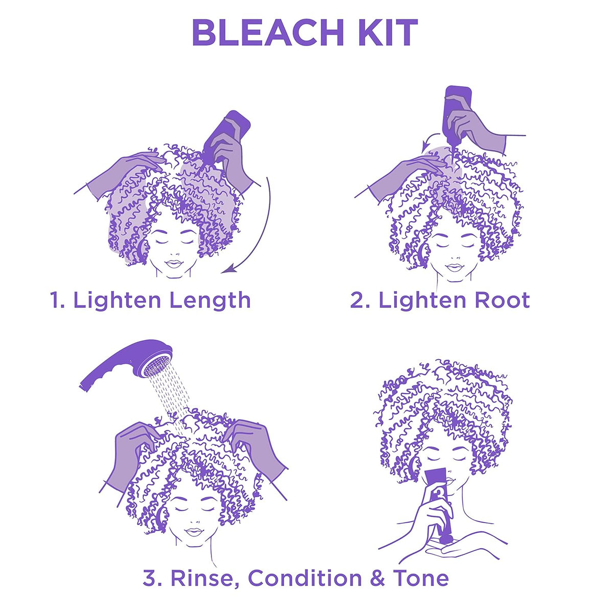 Dark and Lovely Hair Bleaching Kit 1 kit K3338