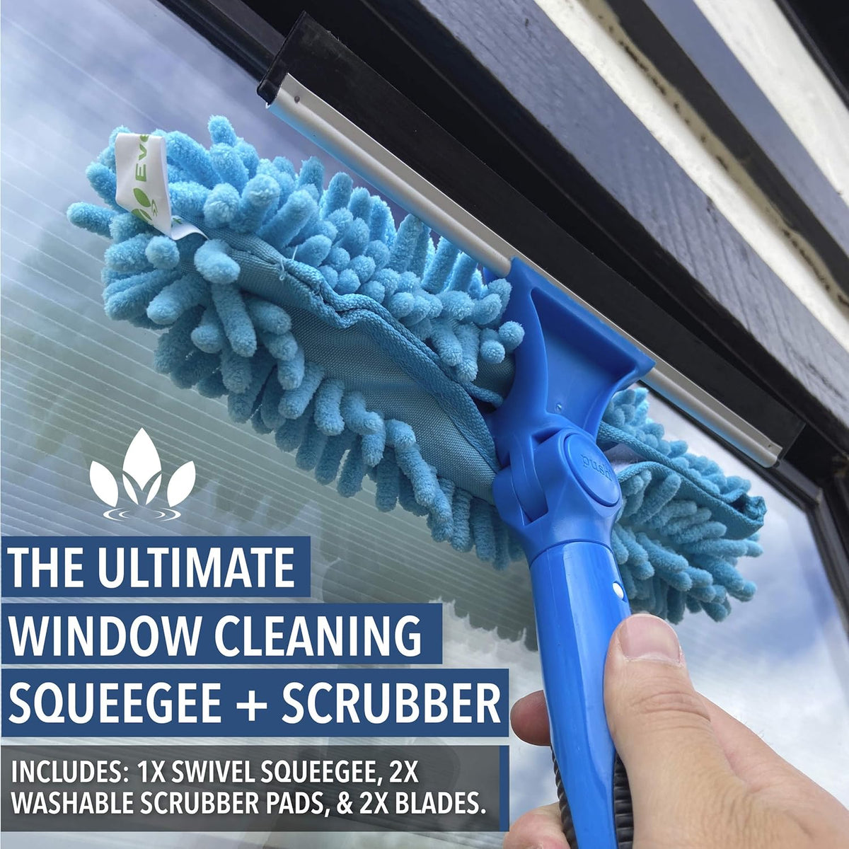 7-to-25 Foot Car Wash Kit with Extension Pole, Scrub Brush, Squeegee, Carwash Mitts, Microfiber Towels W160832