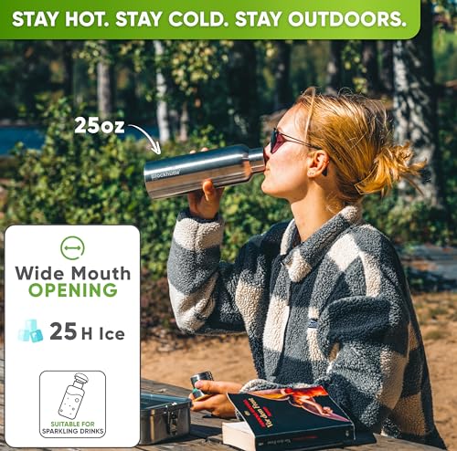 34 oz Vacuum Insulated Stainless Steel Water Bottle L1529