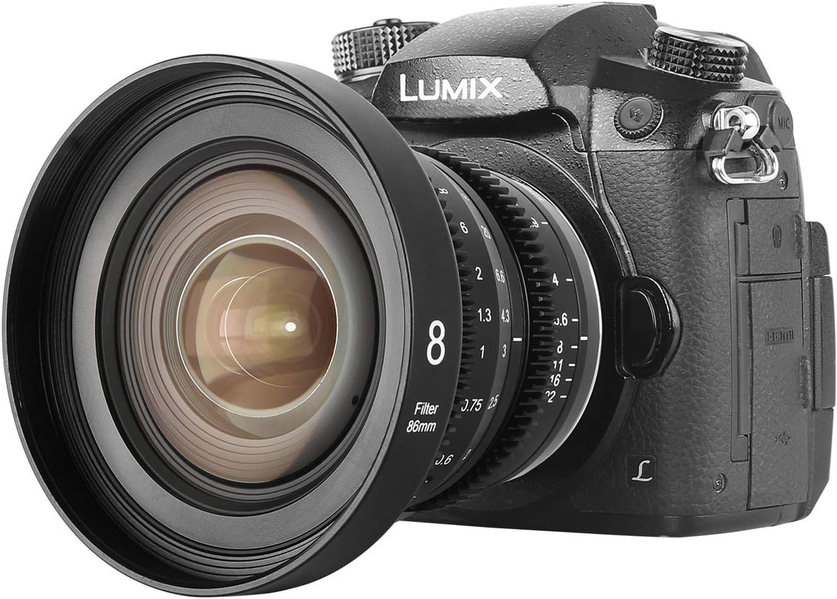 8mm T2.9 Manual Focus Wide-Angle Cinema Lens H8570