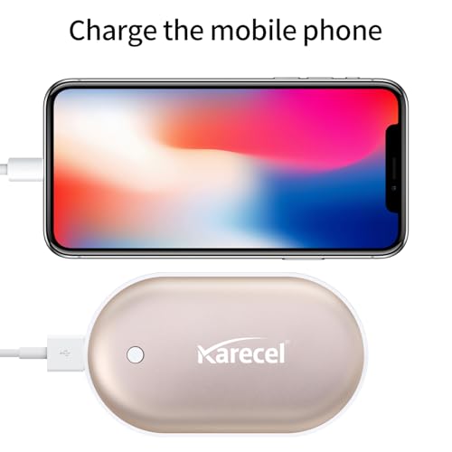 Rechargeable 2 Pack Electric Hand Warmers Power Bank I1841