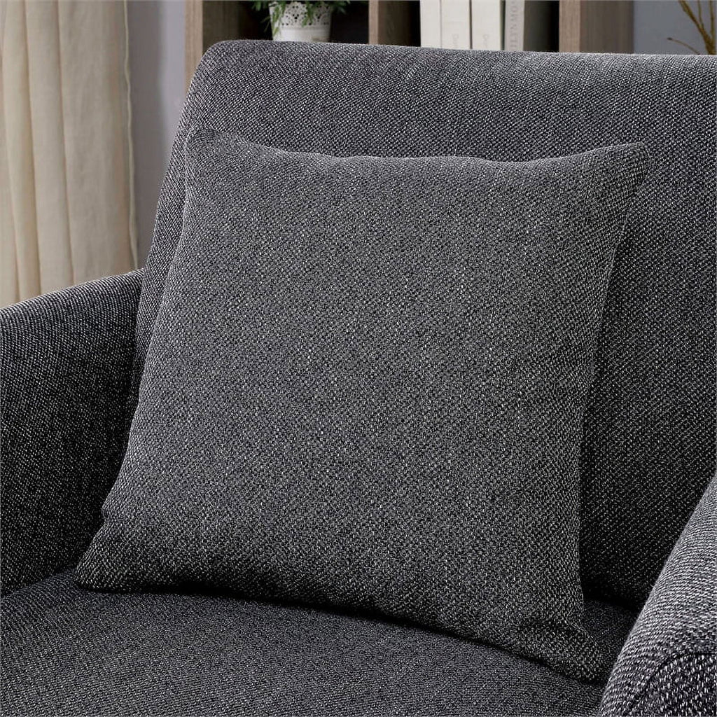 Gray Fabric 3-Piece Sofa Set K731