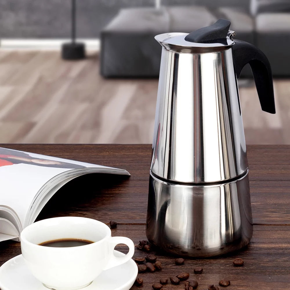 Stainless Steel Electric Coffee Maker I692