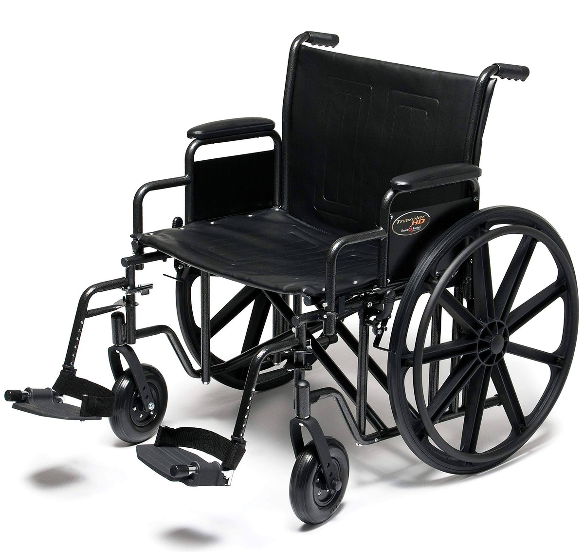Detachable Full Arm Wheelchair with Swingaway Footrest H187190