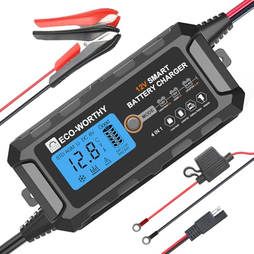 12V 5A Automatic Smart Battery Charger and Maintainer O988423