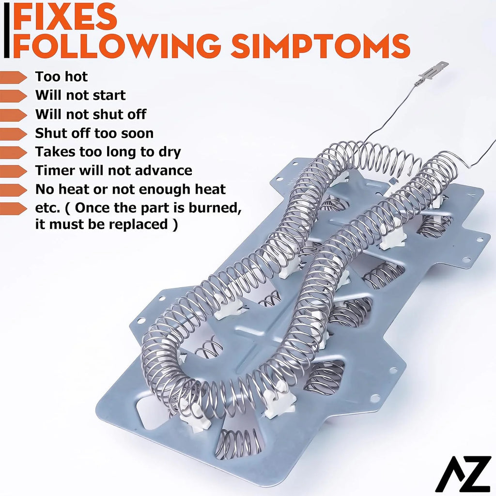 Dryer Heating Element & Fuses J37133