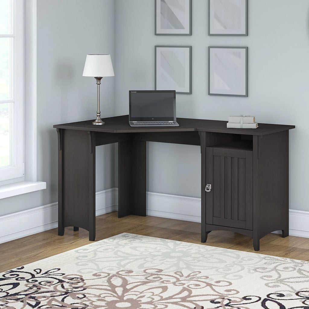 55W Corner Desk With Storage I997