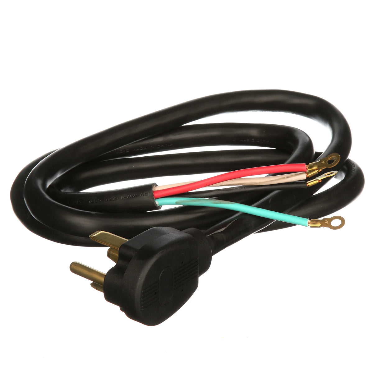 6FT 10AWG 4 Prong Black Dryer Cord Z450104