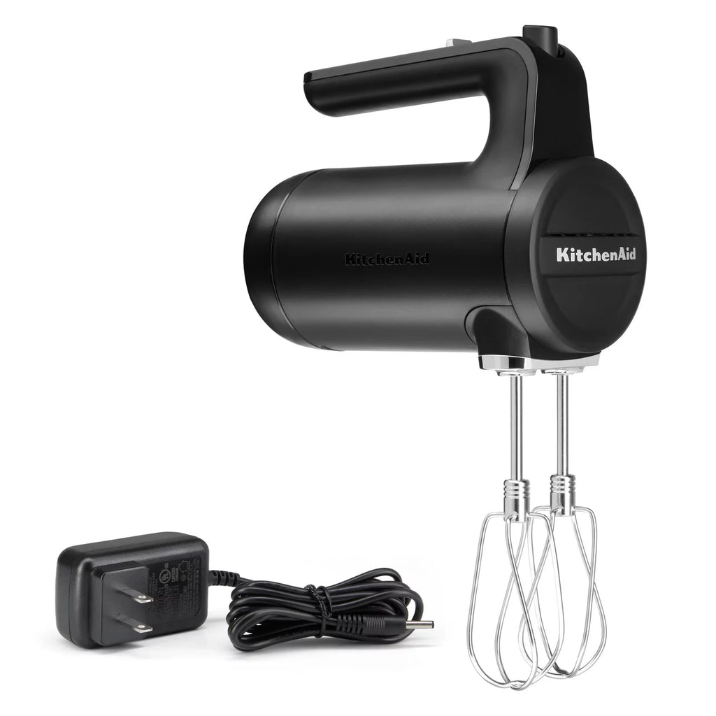 Black Matte Cordless Hand Mixer F30464