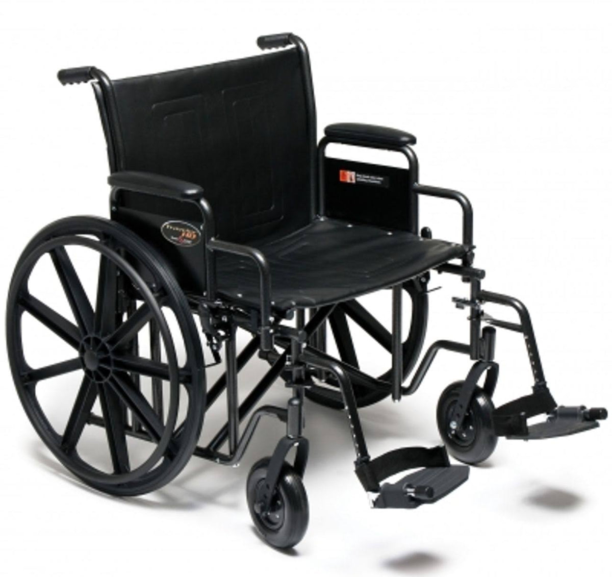 Detachable Full Arm Wheelchair with Swingaway Footrest H187190