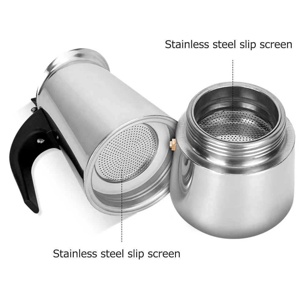 Stainless Steel Electric Coffee Maker I692