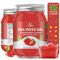 18.5 OZ Organic Sea Moss Gel Strawberry Flavor H914