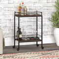 23.5'' Wide Rectangular Bar Cart I120
