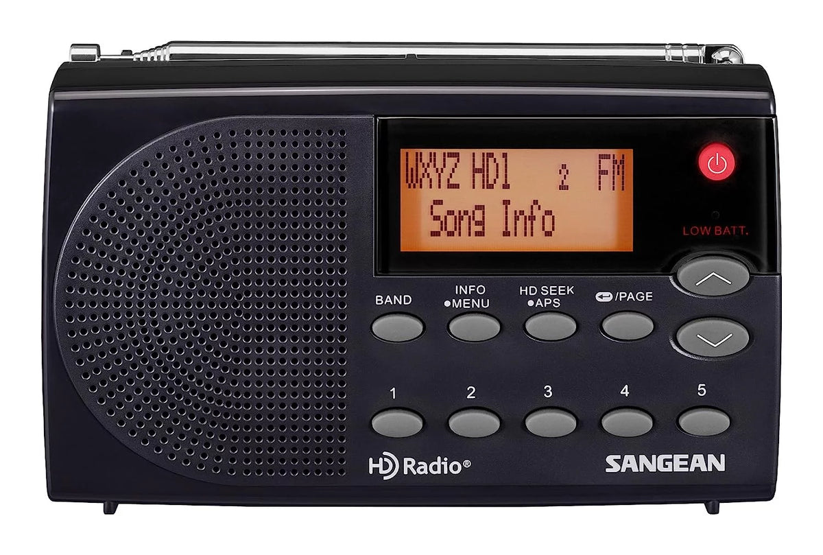 Portable AM/FM Radio Black N3941