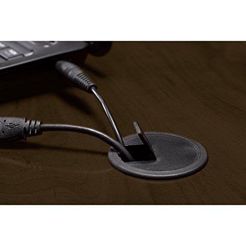 Mocha Cherry Desk Shell with Return H532