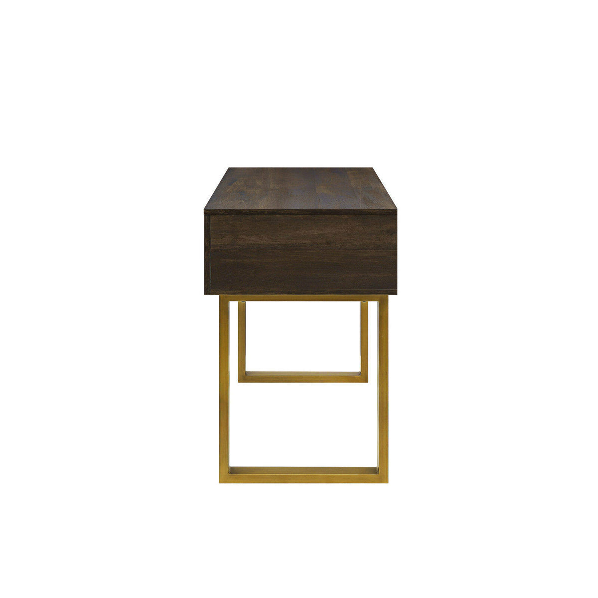 Toasted Brown Ash 3-Drawer Writing Desk B486701