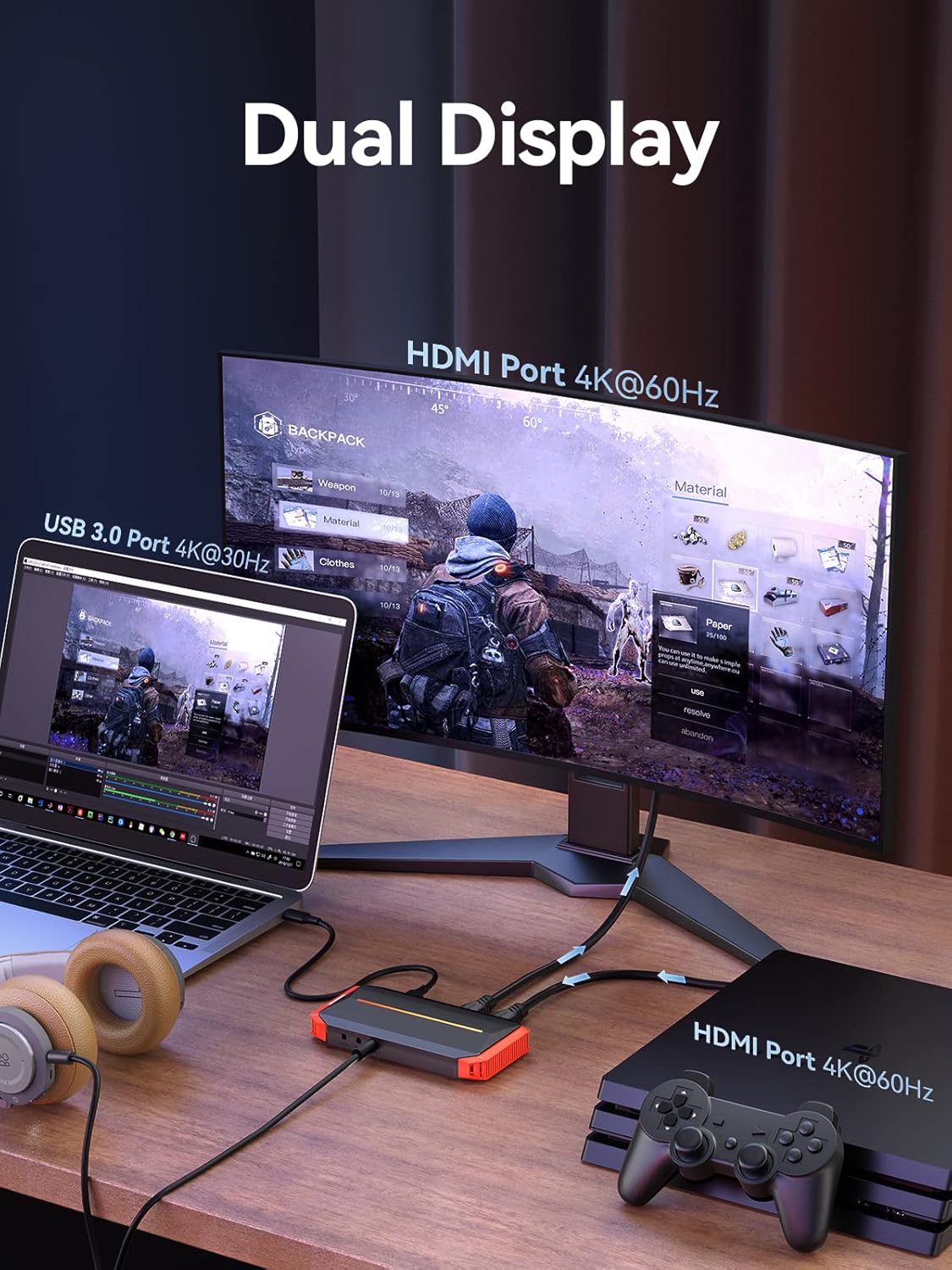 4K Video Capture Card with HDMI Loop-Out C6002