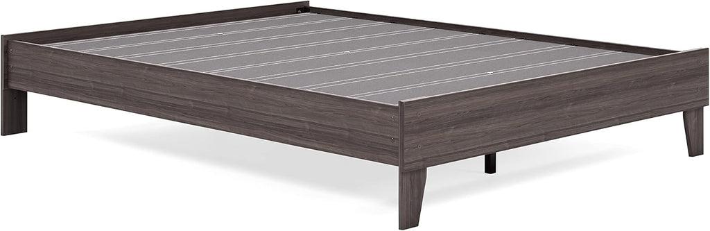 Full Mid-Century Modern Platform Bed B149026