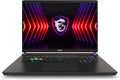 17” 240Hz QHD+ Gaming Laptop Intel Core i9-14900HX NVIDIA Geforce RTX 4070 32GB DDR5 1TB NVMe SSD Win 11 Pro Black M3671