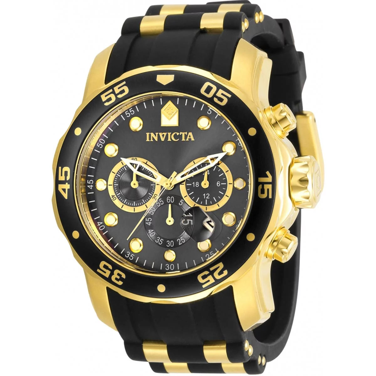 Black Dial Chronograph Watch T18872