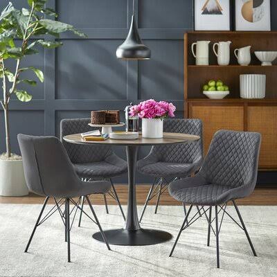 5 Pieces Dining Set: 1 Table, 4 Chairs Z6171