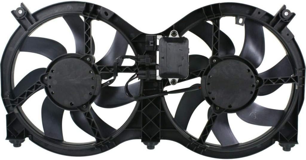 A/C Condenser Fan Assembly with Fan Control Module T554