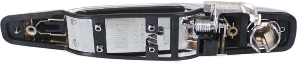 Chrome Exterior Door Handle Front Passenger Side with Key Hole Pack of 2 I224675