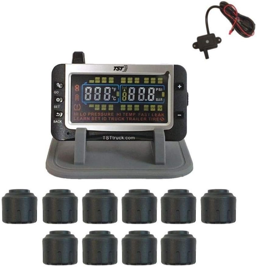 Tire Pressure Monitor with 12 Cap Sensors and Color Display H6063
