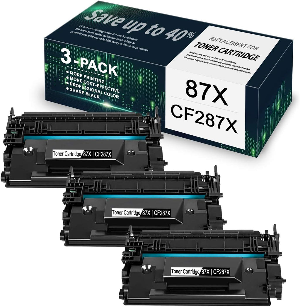 3-Pack Black Compatible Toner Cartridge for HP Printer P999881